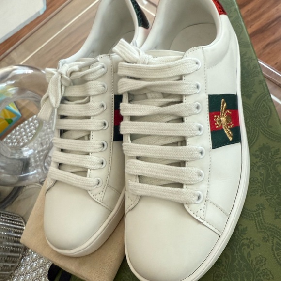 Gucci Nero White Sneakers - Picture 4 of 11